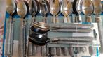 Cuillères 24 pièces à paillettes argentées 17 cm Amefa, Enlèvement ou Envoi, Neuf, Inox ou Chrome, Couverts en vrac