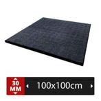 Dalles 30mm, tapis de sol (entièrement neufs) en caoutchouc, Ophalen of Verzenden, Nieuw, Fitnessmat