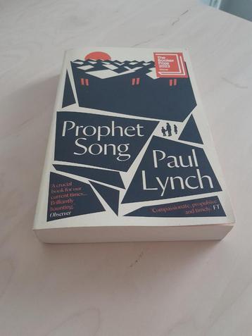 Paul Lynch - Prophet Song (Engelstalig) beschikbaar voor biedingen