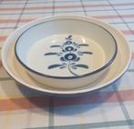 Lot de 2 plats bleu et blanc, Enlèvement ou Envoi