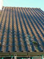 Dakpannen 380 stuks, Doe-het-zelf en Bouw, Dakpannen en Dakbedekking, Ophalen, Steen of Klei, Zwart, Zo goed als nieuw