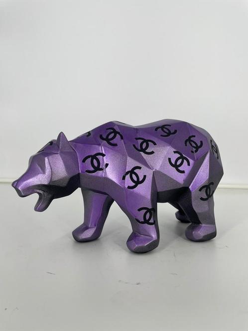 Chanel Kunst Item Beer Beeldje met Certificaat, Antiek en Kunst, Kunst | Designobjecten, Ophalen of Verzenden