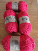 4 bollen Alpacawol kleur 3620, Zo goed als nieuw, Ophalen