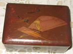 MOOI HOUTEN THEEDOOS CHINEES, Antiek en Kunst, Ophalen