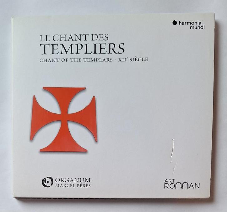 Le Chant des Templiers: Ensemble Organum (Marcel Pérès), CD & DVD, CD | Classique, Autres types, Avec livret, Enlèvement ou Envoi