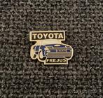 PIN - TOYOTA CELICA - FREJUS, Transport, Utilisé, Envoi, Insigne ou Pin's