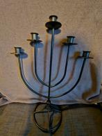 Chandelier en métal noir, Enlèvement ou Envoi, Chandelier