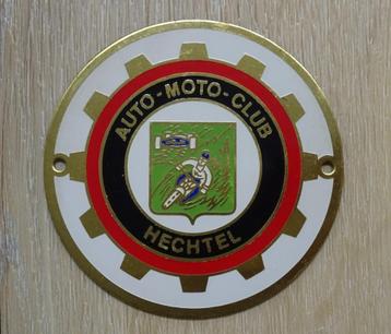 Auto badge plaatje Auto Moto Club Hechtel jaren 60/70 disponible aux enchères