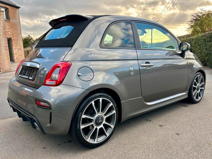 Abarth 595 cabriolet 70-jarig jubileum 25000 km!!, Auto's, Abarth, Particulier, ABS, Airbags, Airconditioning, Android Auto, Apple Carplay