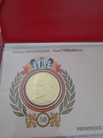 Medaille  50ans Roi Baudouin, Timbres & Monnaies, Enlèvement