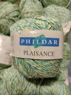 17x Phildar Plaisance wol 50% katoen 50% acryl - naald 2,5/3, Ophalen of Verzenden, Nieuw, Breien of Haken, Wol of Garen
