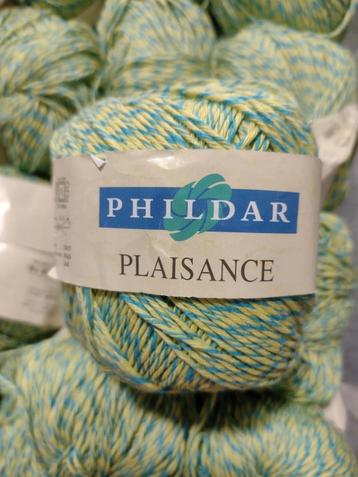 17x Phildar Plaisance wol 50% katoen 50% acryl - naald 2,5/3 beschikbaar voor biedingen