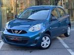 Nissan Micra 1.2i / Airco / 57620km, Auto's, Blauw, 1198 cc, Electronic Stability Program (ESP), 115 g/km
