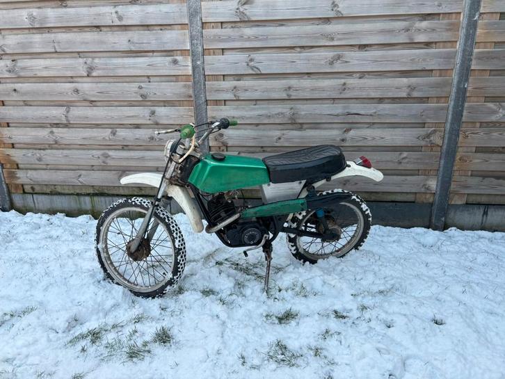 Torrot supercross 49 cc 4v (enduro schrambler), Fietsen en Brommers, Brommers | Oldtimers, Batavus, Ophalen