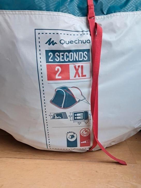 Quechua-tent 2 seconden 2 XL, Caravans en Kamperen, Tenten, Zo goed als nieuw, Ophalen