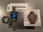 Garmin Fenix 8 47mm met titanium behuizing + accessoires, Handtassen en Accessoires, Sporthorloges, Ophalen, Zo goed als nieuw