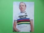 wielerkaart 1985 team kwantum joop zoetemelk signe, Comme neuf, Envoi