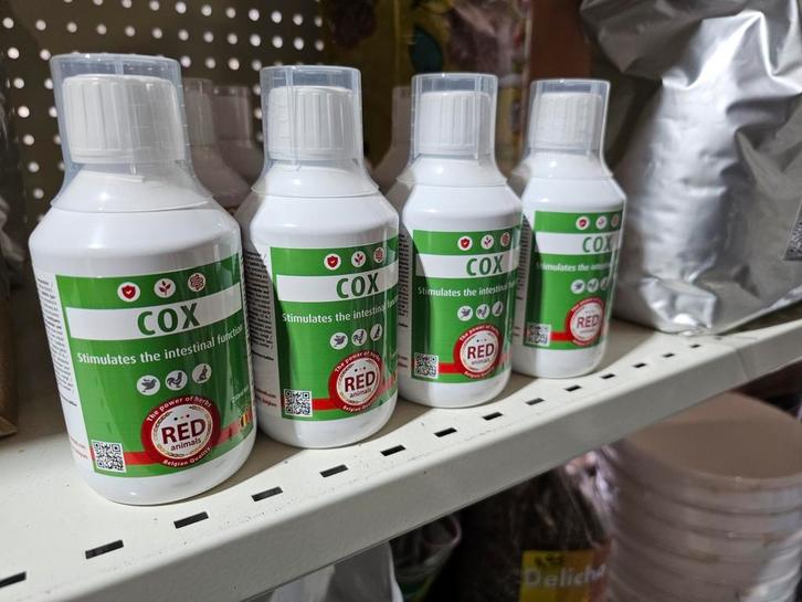 Cox (Darmgezondheid) 500ml - Red Animals, Dieren en Toebehoren, Vogels | Toebehoren, Nieuw, Ophalen