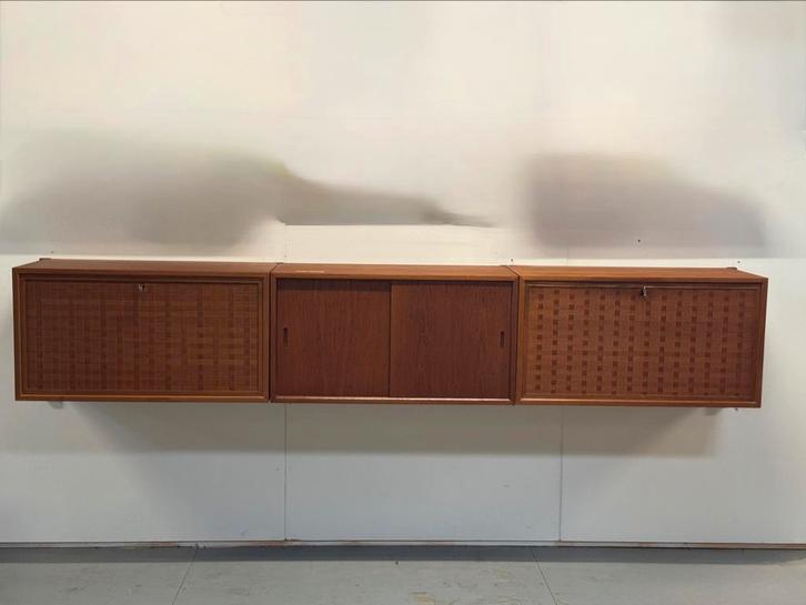 Poul Cadovius by Royal System vintage modulair wandsysteem, Antiek en Kunst, Curiosa en Brocante, Ophalen of Verzenden