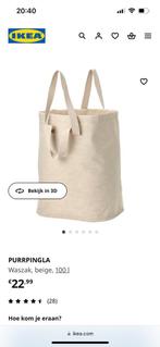 Ikea - sac à linge 100l - 4 pièces, Beige, Enlèvement, Neuf