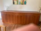 Eettafel en 2 kasten, Huis en Inrichting, Ophalen, Gebruikt, Kersenhout, Scandinavisch