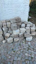 Pavés en pierre , calibrés et taillés pour bordure/allée, Ophalen, Gebruikt, Overige typen, 5 tot 10 m²
