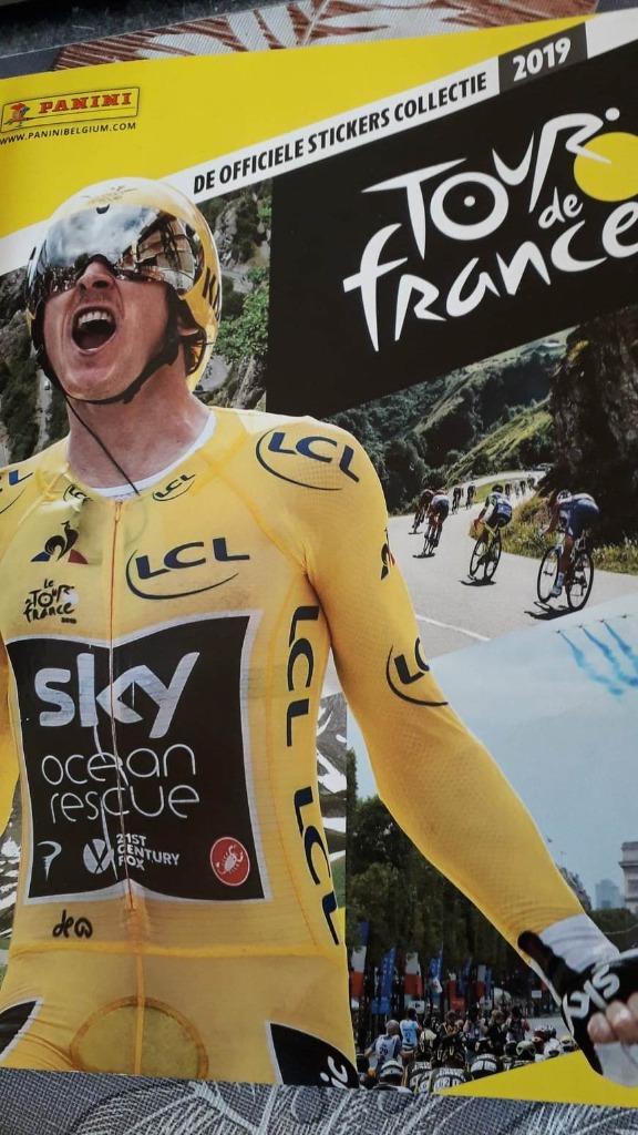 PANINI TDF 2019/22/24/25, Verzamelen, Foto's en Prenten, Zo goed als nieuw, Prent, Ophalen of Verzenden