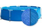 Intex zwembad solar cover & afdekzeil 3,6m diameter, Comme neuf, Enlèvement, Couverture de piscine