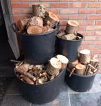 60kg droog brandhout, Tuin en Terras, Brandhout, Ophalen, Blokken