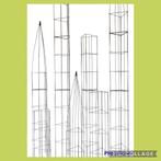 KLIMPLANT REKKEN roestvrij en verlengbaar 30 uitvoeringen, Tuin en Terras, Ophalen of Verzenden, Nieuw, IJzer, Gaashekwerk
