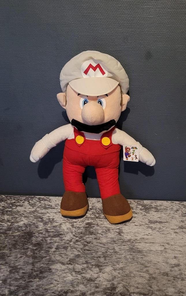 Nieuwe gigantische MARIO BROS knuffel 60 cm, Kinderen en Baby's, Speelgoed | Knuffels en Pluche, Nieuw, Ophalen