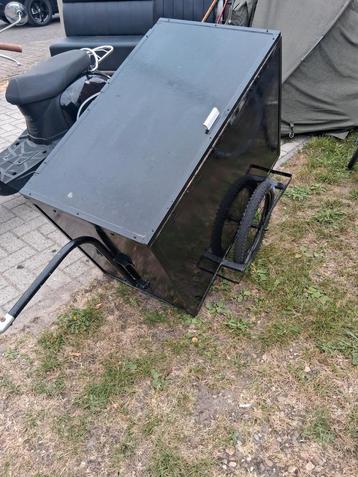 Kar voor achter de fiets, Fietsen en Brommers, Ophalen, Zo goed als nieuw, Overige typen, 20 tot 40 kg