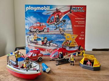 Playmobil City Action 9319 brandweer reddingsmissie beschikbaar voor biedingen