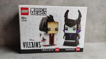 lego brickheadz disney 40620 cruella & maleficent beschikbaar voor biedingen