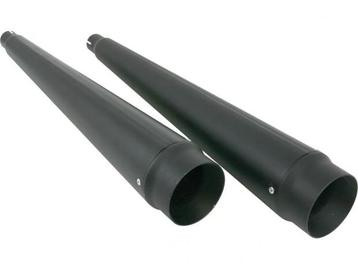 Megaphone einddemper zwart voor Touring 1996-2016