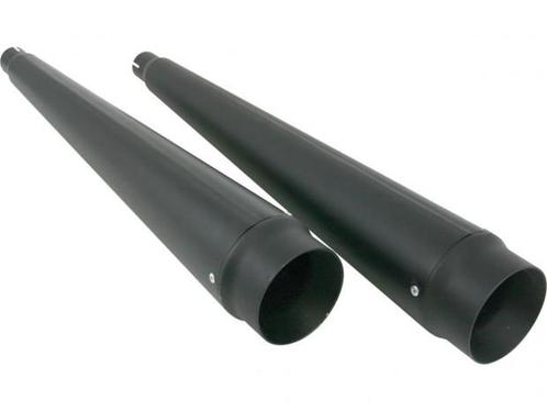 Megaphone einddemper zwart voor Touring 1996-2016, Motoren, Onderdelen | Harley-Davidson