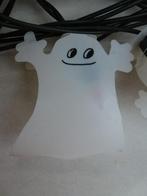 halloween slinger verlichting met 20 spookjes wit, Versiering, Gebruikt, Ophalen of Verzenden