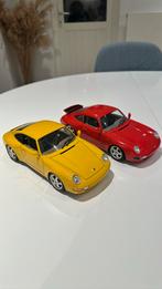 PORSCHE 911 CARRERA 1/18 in uitstekende staat (28€ per stuk), Hobby en Vrije tijd, Ophalen of Verzenden, Zo goed als nieuw, Auto