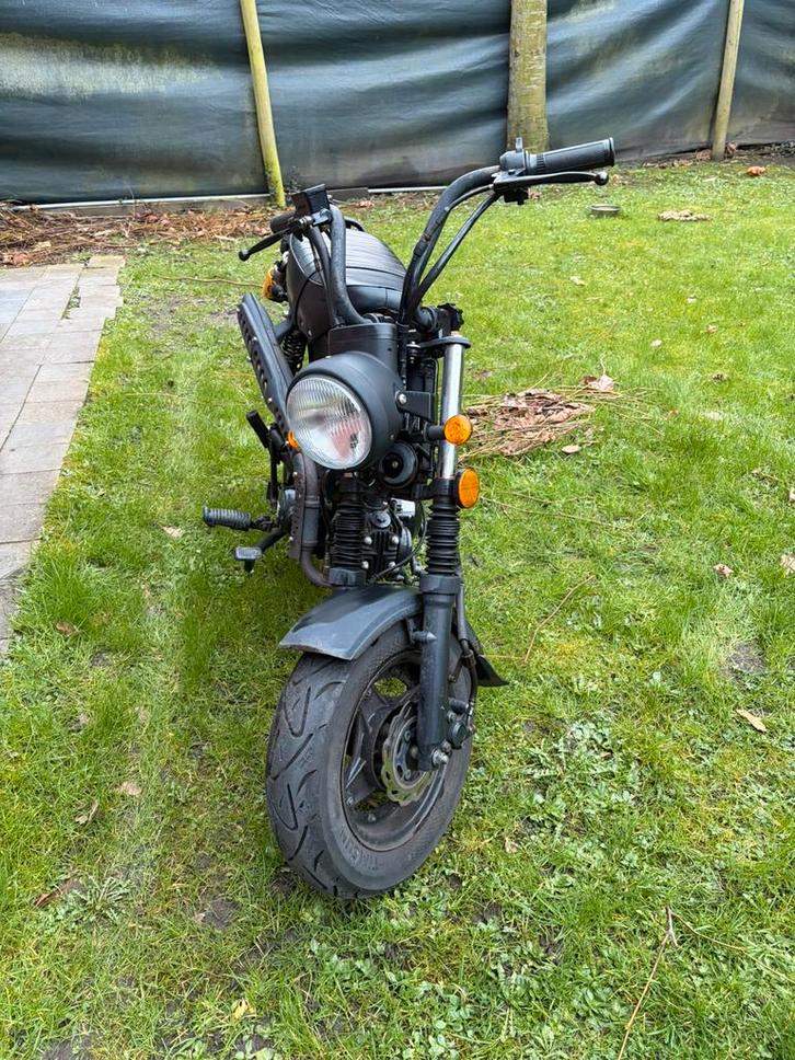 Dax Bluroc Mat zwart, Fietsen en Brommers, Brommers | Overige merken, Gebruikt, Ophalen