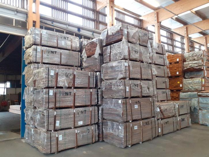 Grote partij Ipé vlonderplanken 25x140mm +10.000 stuks, Tuin en Terras, Palen, Balken en Planken, Nieuw, Planken, Minder dan 180 cm