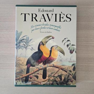 Edouard Traviès: boek met tekeningen vogels beschikbaar voor biedingen