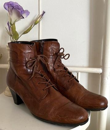 Bottines marque Gabor, pointure 6,5 (40), Gabor, Porté, Brun