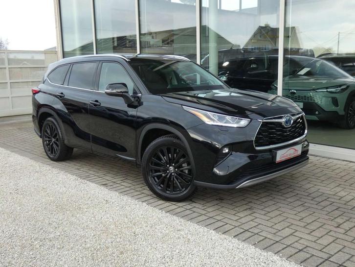 Toyota highlander Hybrid AWD Premium Plus 7PL +Trekhaak +PAN, Auto's, Toyota, Bedrijf, Te koop, Highlander, 360° camera, 4x4, Achteruitrijcamera