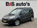 Peugeot Partner Tepee 1.6 VTi Access Airco Navigatie Parkeer, Monovolume, Zwart, Bedrijf, Handgeschakeld
