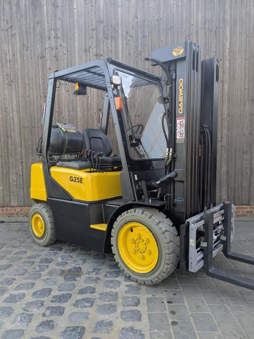 Heftruck - Daewoo G25E - 2,5ton, Zakelijke goederen, Machines en Bouw | Heftrucks en Intern transport, Heftruck, LPG, 2000 tot 3000 kg