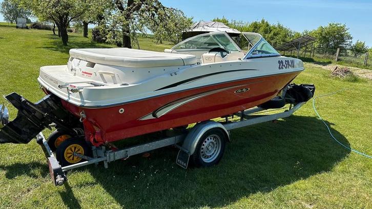 Sea Ray 175 – 2008 – Mercruiser 137 pk – incl. trailer, Watersport en Boten, Speedboten, Ophalen