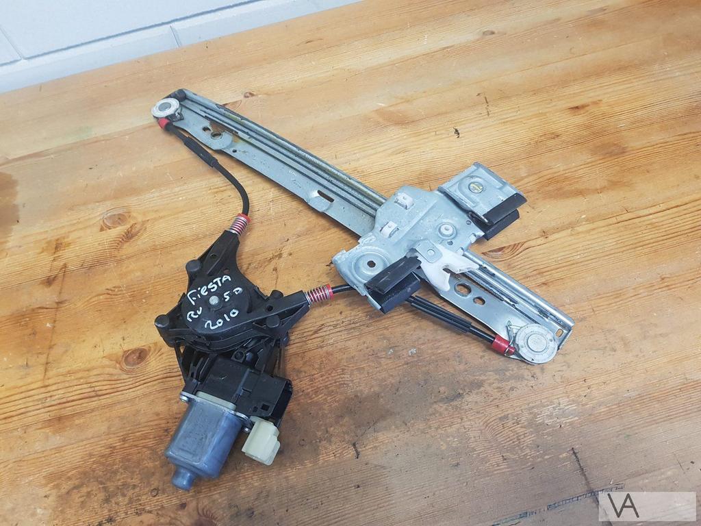 Ford Fiesta 2009 - 2017 raammechaniek rechts voor elektrisch, Gebruikt, -, -, Ophalen of Verzenden