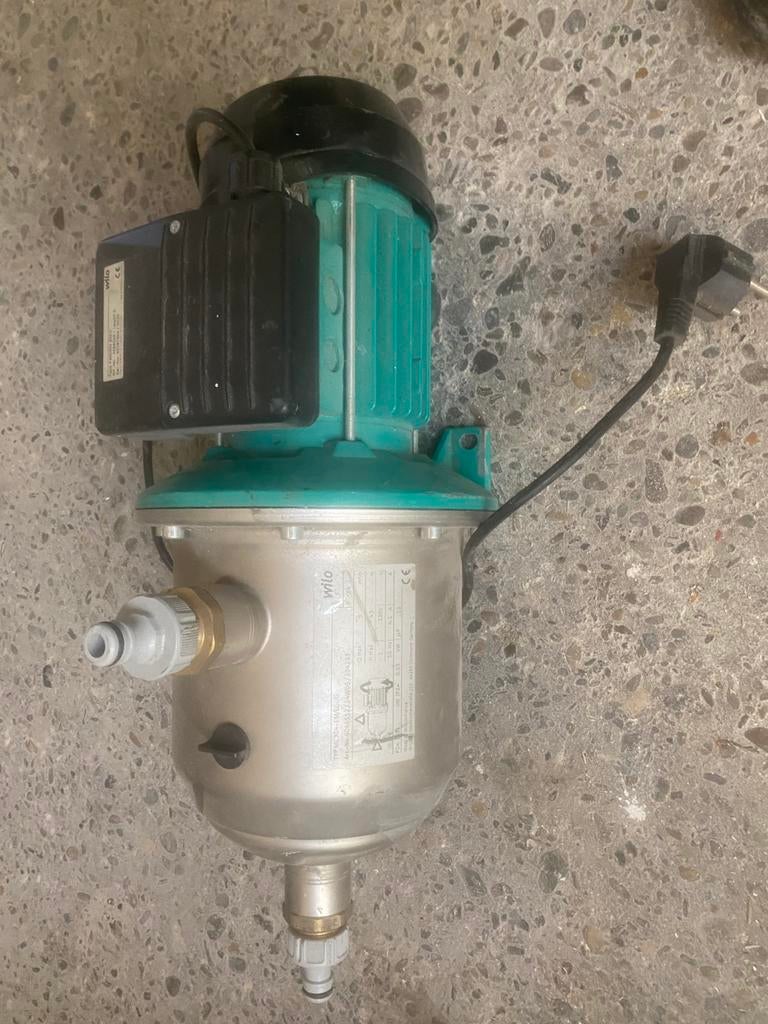 Centrifugaalpomp, Ophalen, Gebruikt