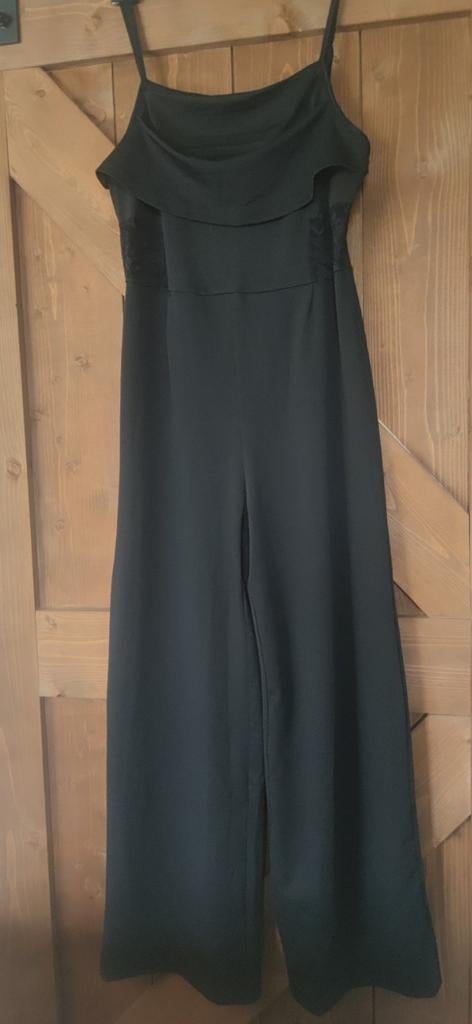 Zwarte jumpsuit maat L, Ophalen, Maat 42/44 (L)