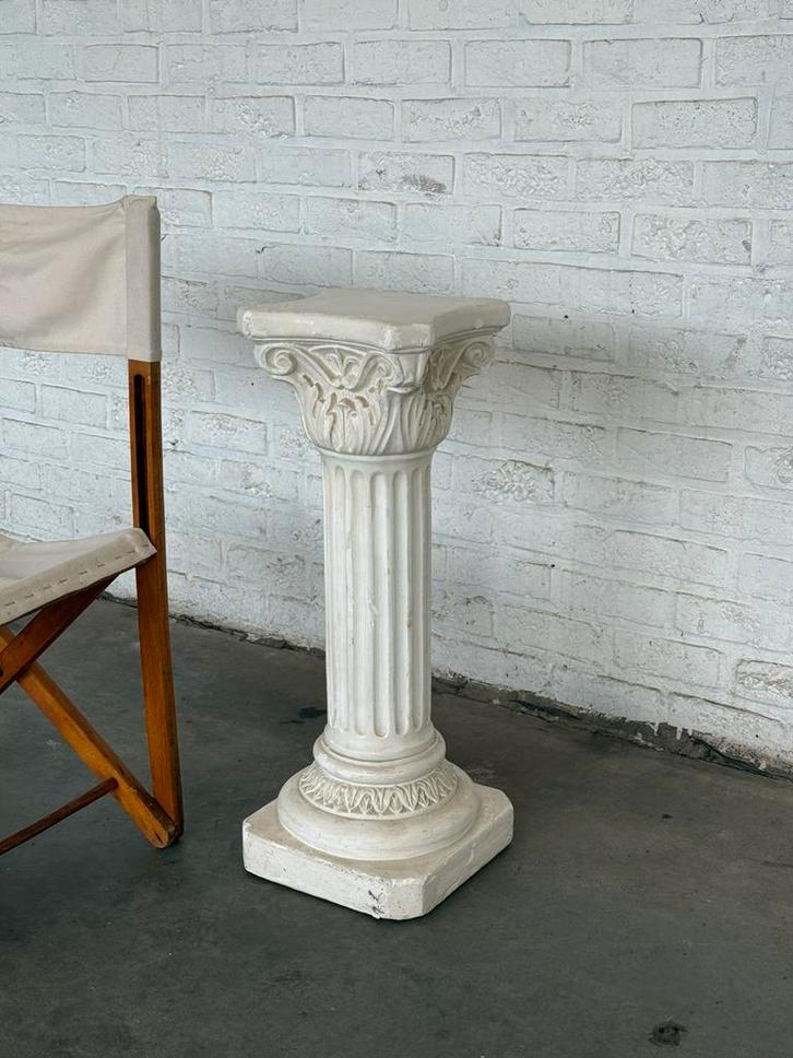 Colonne décorative style antique – plâtre, Huis en Inrichting, Woonaccessoires | Zuilen en Pilaren, Gebruikt, Ophalen